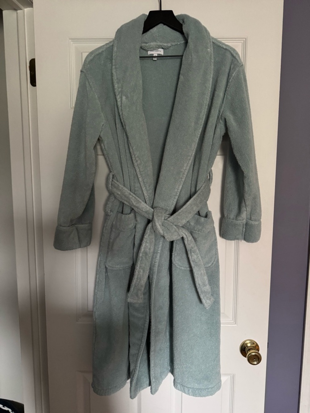 Cozy Earth Luxe Women's Robe in Tide
